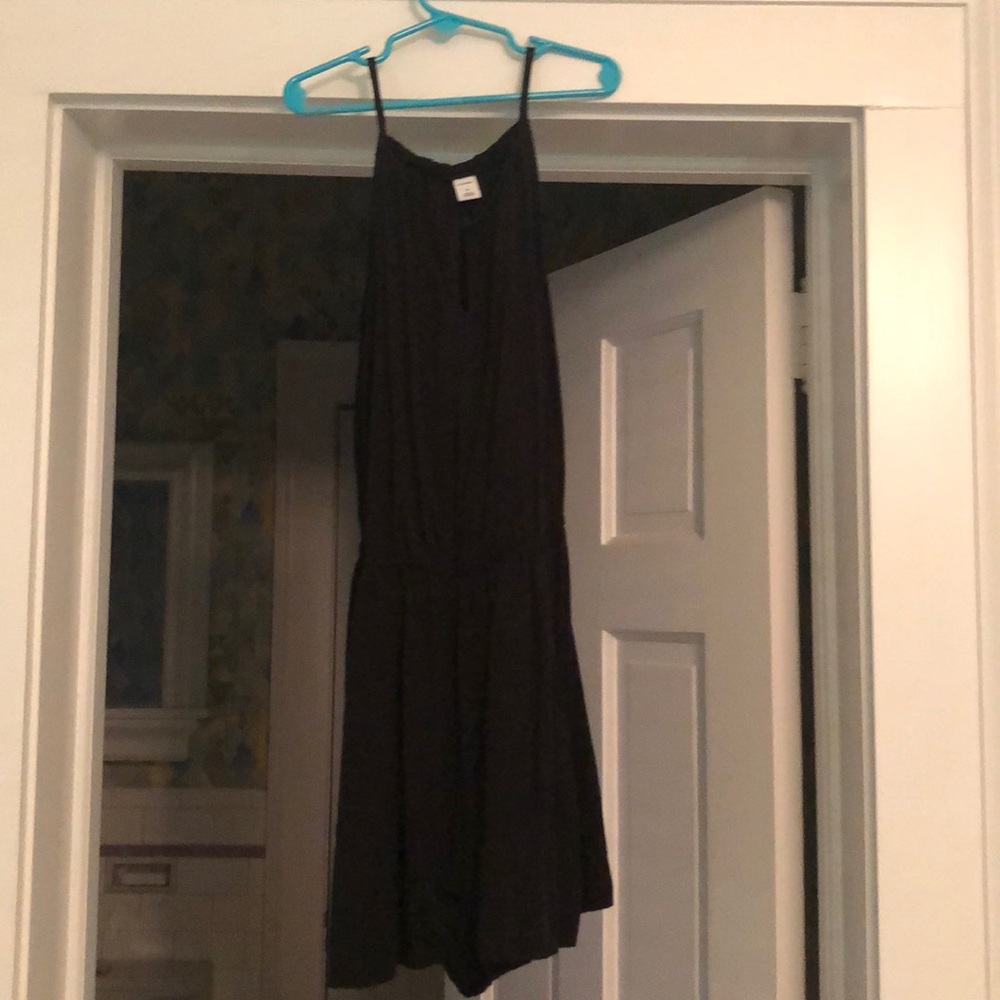 Black romper size xs from old navy